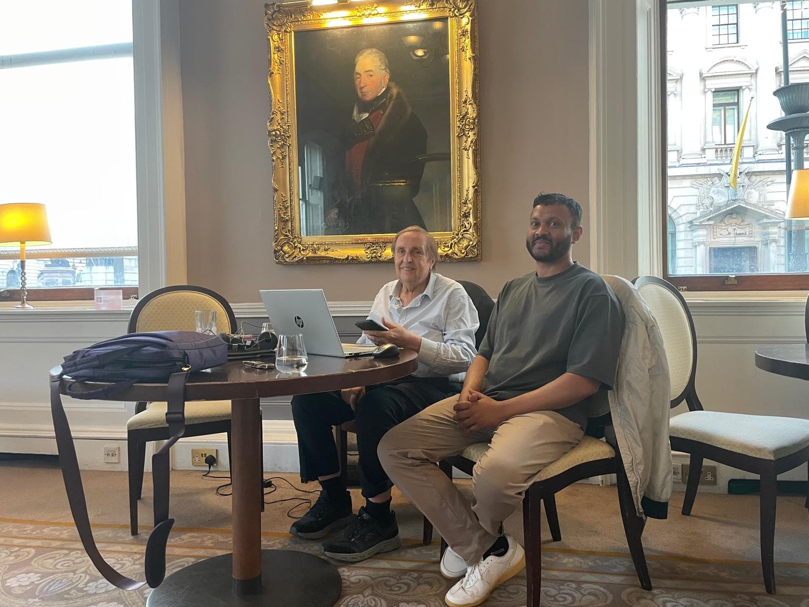 Team collaboration meeting