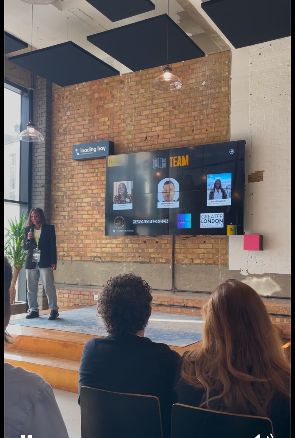 Team Presentation - Datapin showcasing our team and achievements